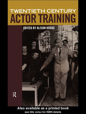 cover image of Twentieth-Century Actor Training